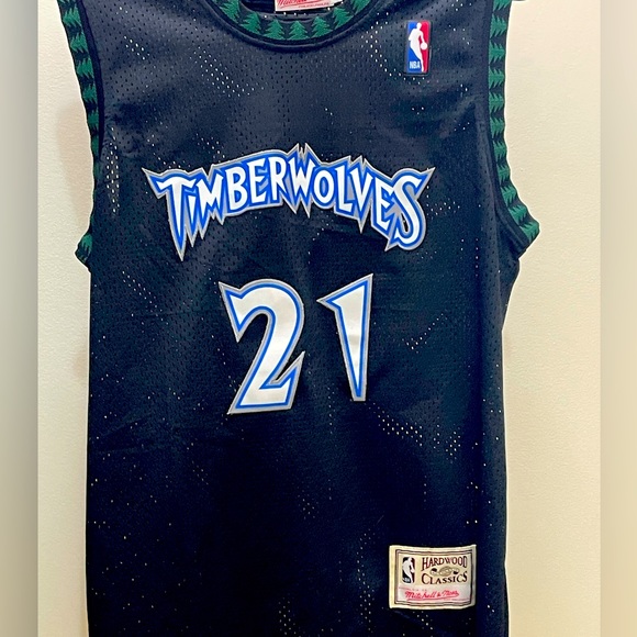 Kevin Garnett Minnesota Timberwolves Mitchell and Ness NBA Jersey - Picture 1 of 3
